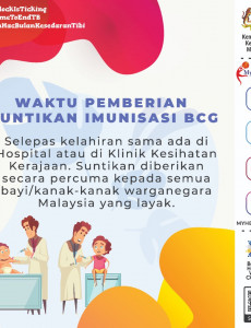 Waktu Pemberian Suntikan Imunisasi BCG